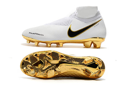 NIke Phantom VSN Shadow Elite DF FG-White & Gold