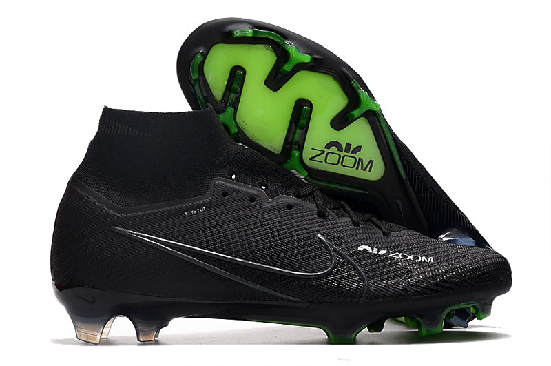Air Zoom Mercurial Superfly IX Elite FG-Black Green