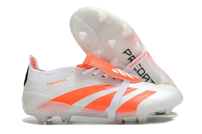 PREDATOR ACCURACY+ FG BOOTS-White  Orange 1