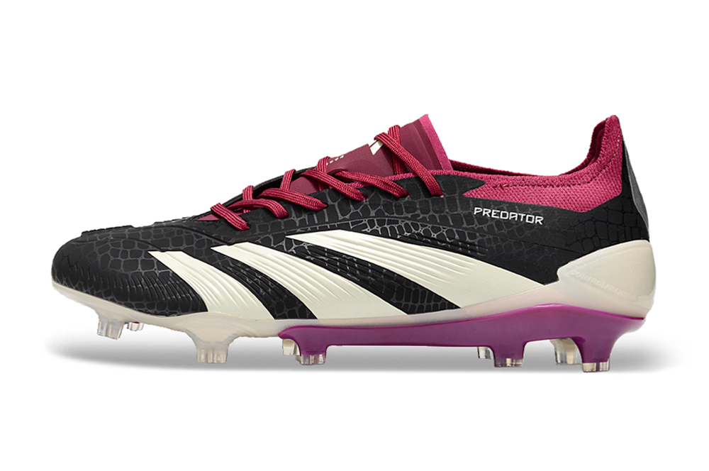 PREDATOR ACCURACY+ FG BOOTS-Black Purple 2