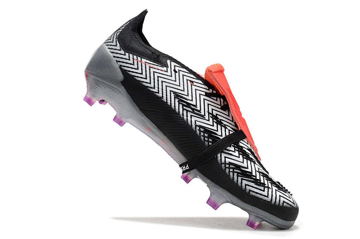 PREDATOR ACCURACY+ FG BOOTS-Black White Red