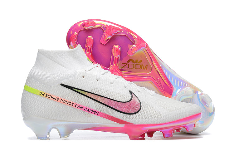 AIR Zoom Mercurial Vapor 15 Elite XXV FG-White&Pink H