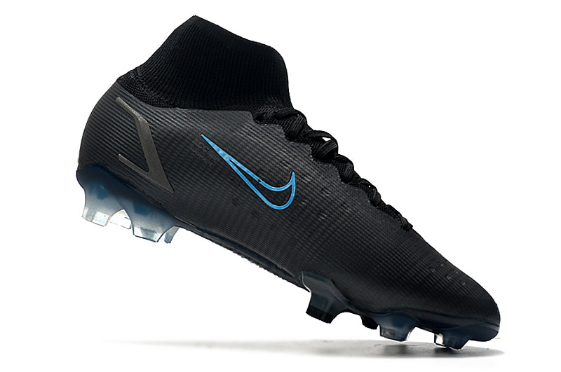 Nike Superfly 8 Elite FG-Black & Blue