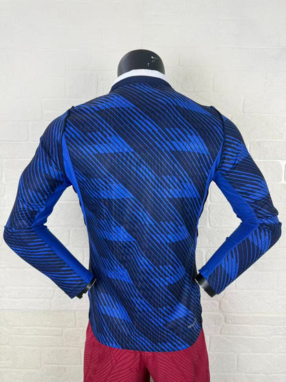 France Home Player Jersey - Long Sleeve