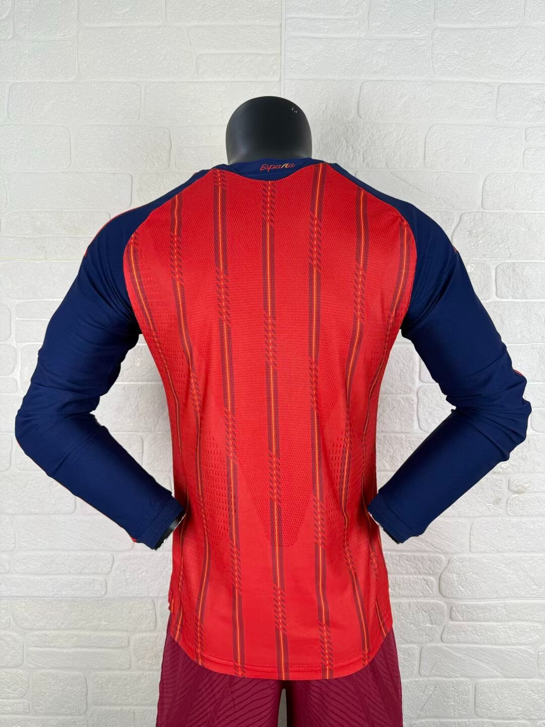 Spain Home Player Jersey - Long Sleeve