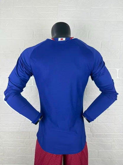 Japan Home Player Jersey - Long Sleeve