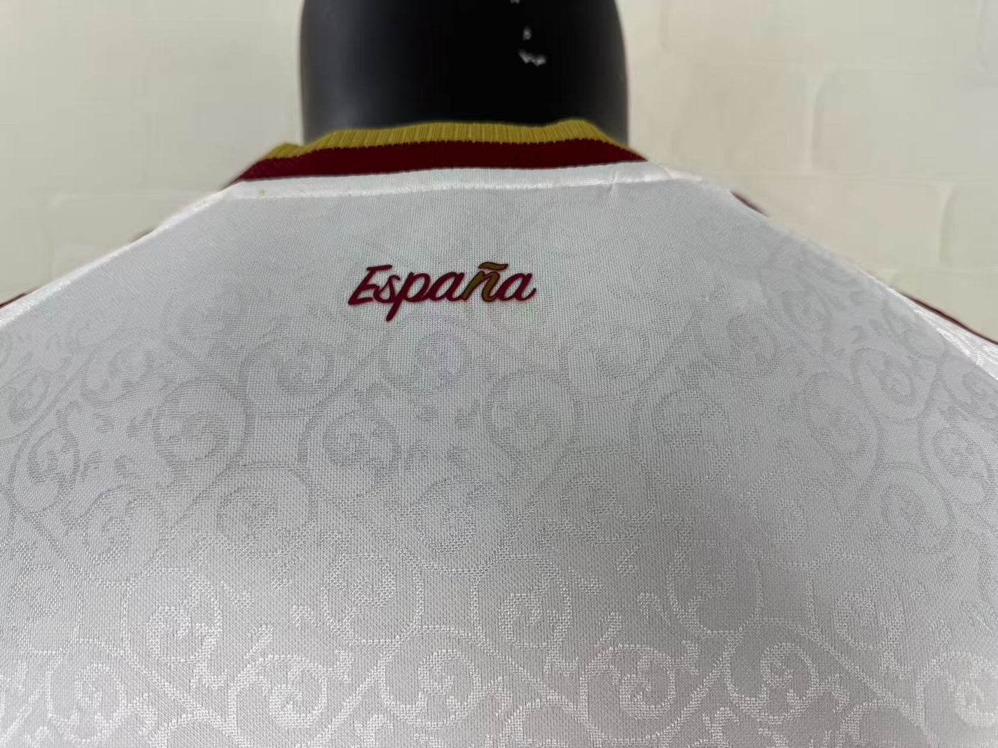 Spain Away Player Jersey - Long Sleeve