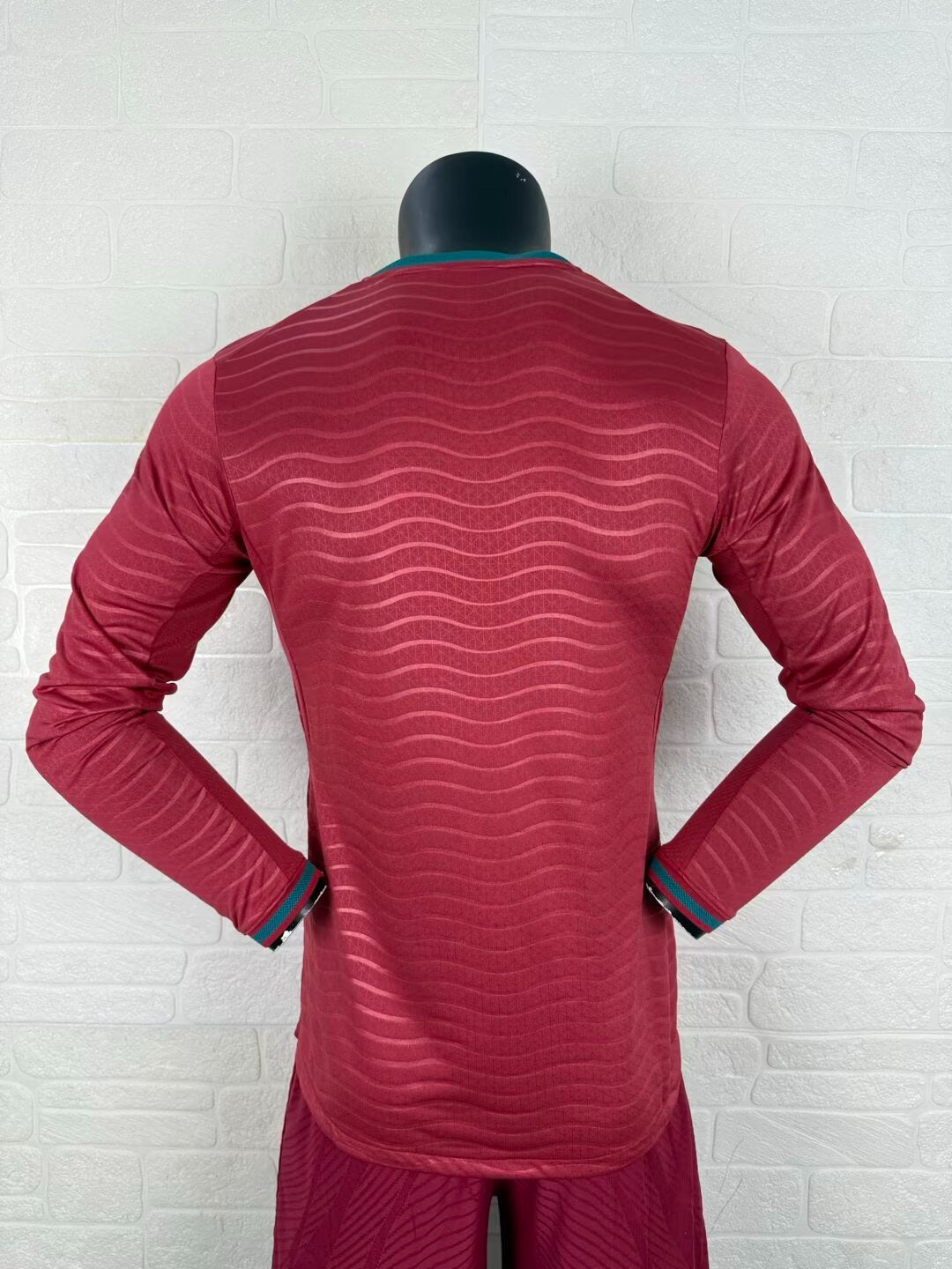 Portugal Home Player Jersey - Long Sleeve