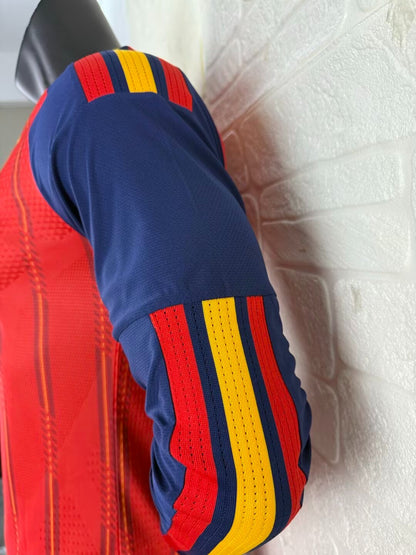 Spain Home Player Jersey - Long Sleeve