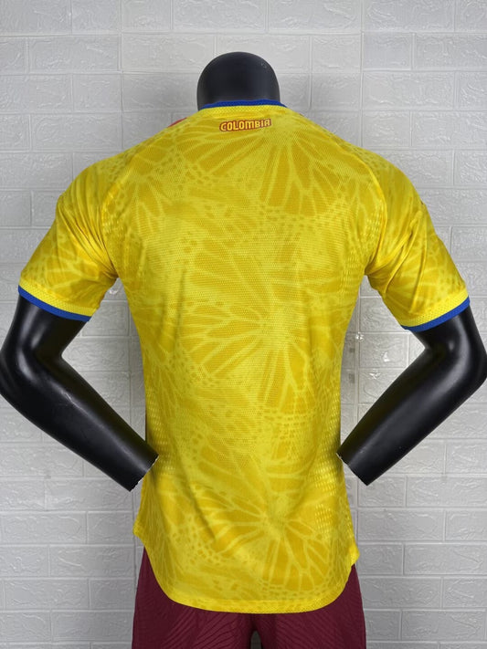 Colombia Home Edition Player Jersey - Short Sleeve