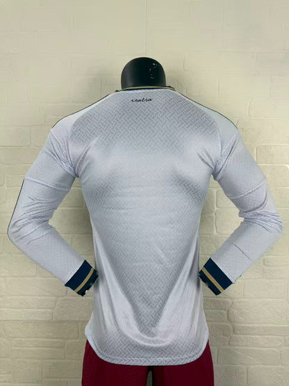 Italy Away Player Jersey - Long Sleeve