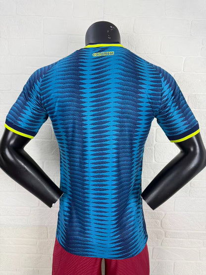 Colombia Away Player Jersey - Short Sleeve