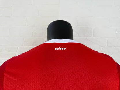 Switzerland Home Player Jersey - Short Sleeve