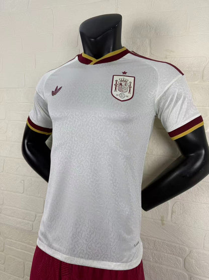 Spain Away Player Jersey - Short Sleeve