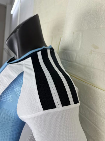 Argentina Home Player Jersey - Long Sleeve
