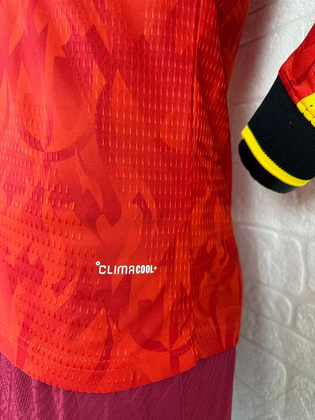 Belgium Home Player Jersey - Long Sleeve