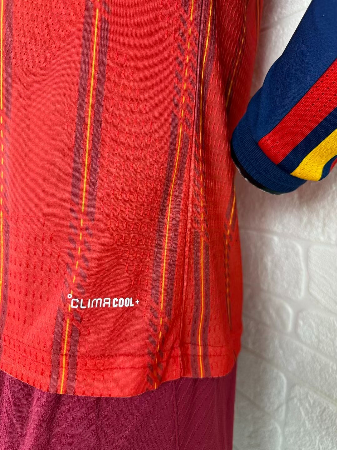 Spain Home Player Jersey - Long Sleeve