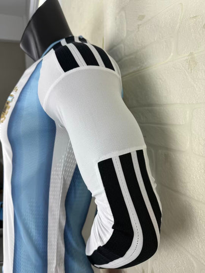 Argentina Home Player Jersey - Long Sleeve
