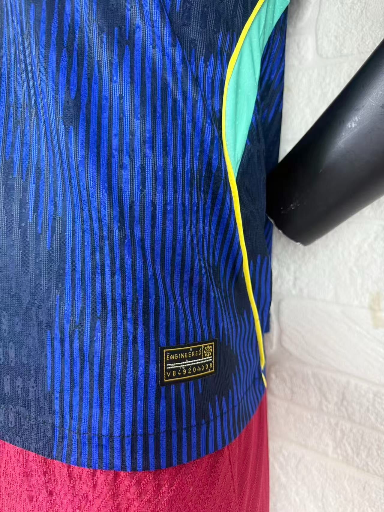 Brazil Away Player Jersey - Short Sleeve