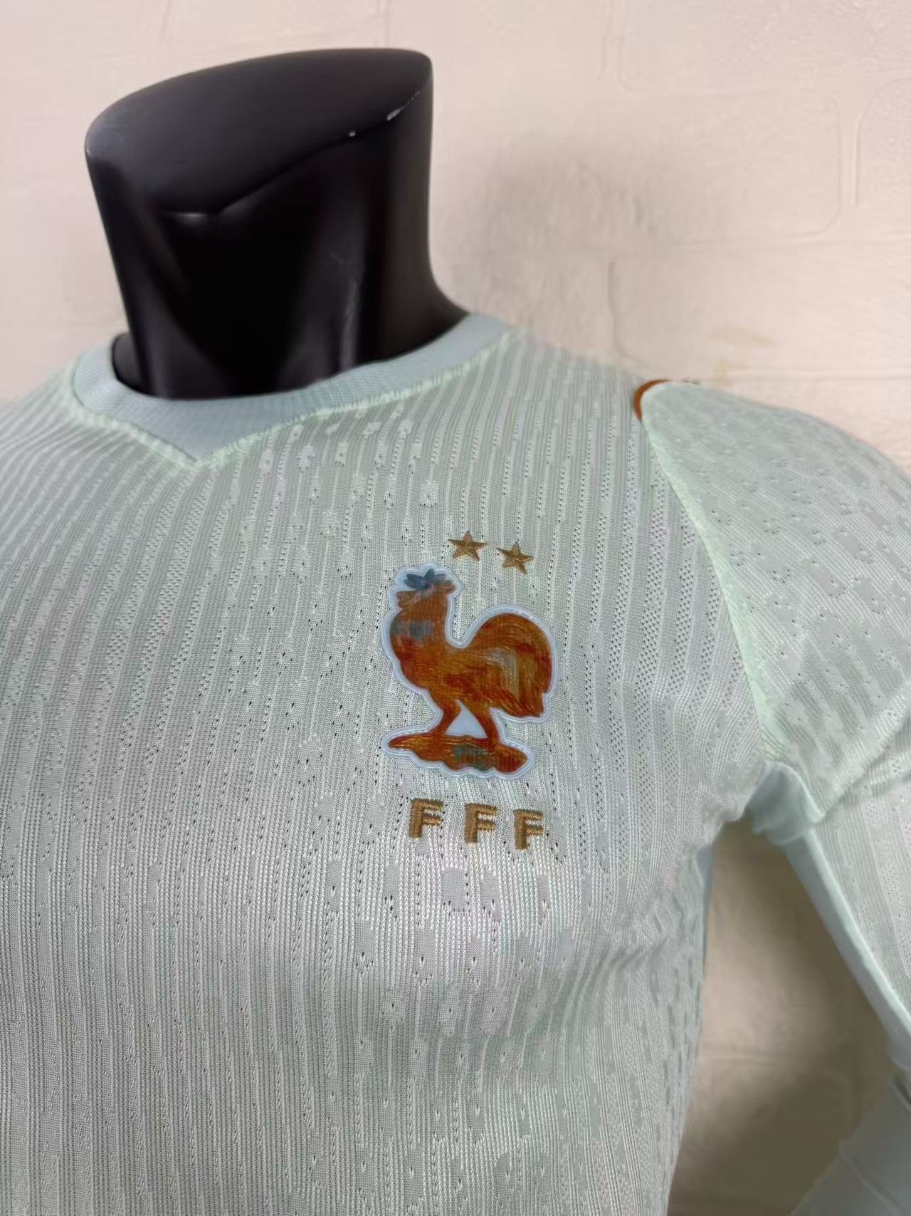France Away Player Jersey - Long Sleeve