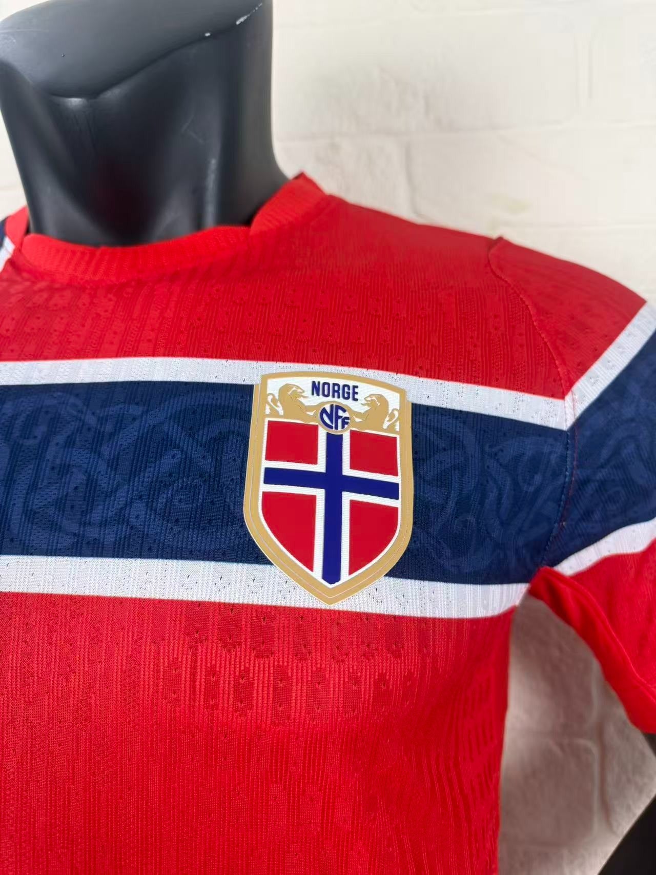 Norway Home Player Jersey - Short Sleeve