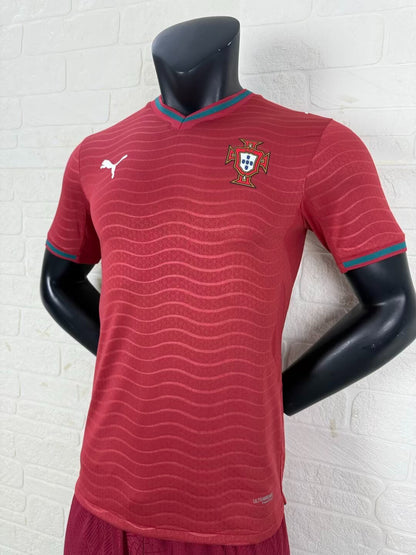 Portugal Home Edition Player Jersey - Short Sleeve