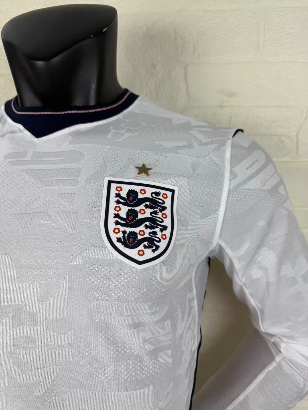 England Home Player Jersey - Long Sleeve