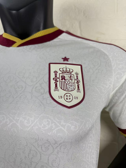 Spain Away Player Jersey - Short Sleeve