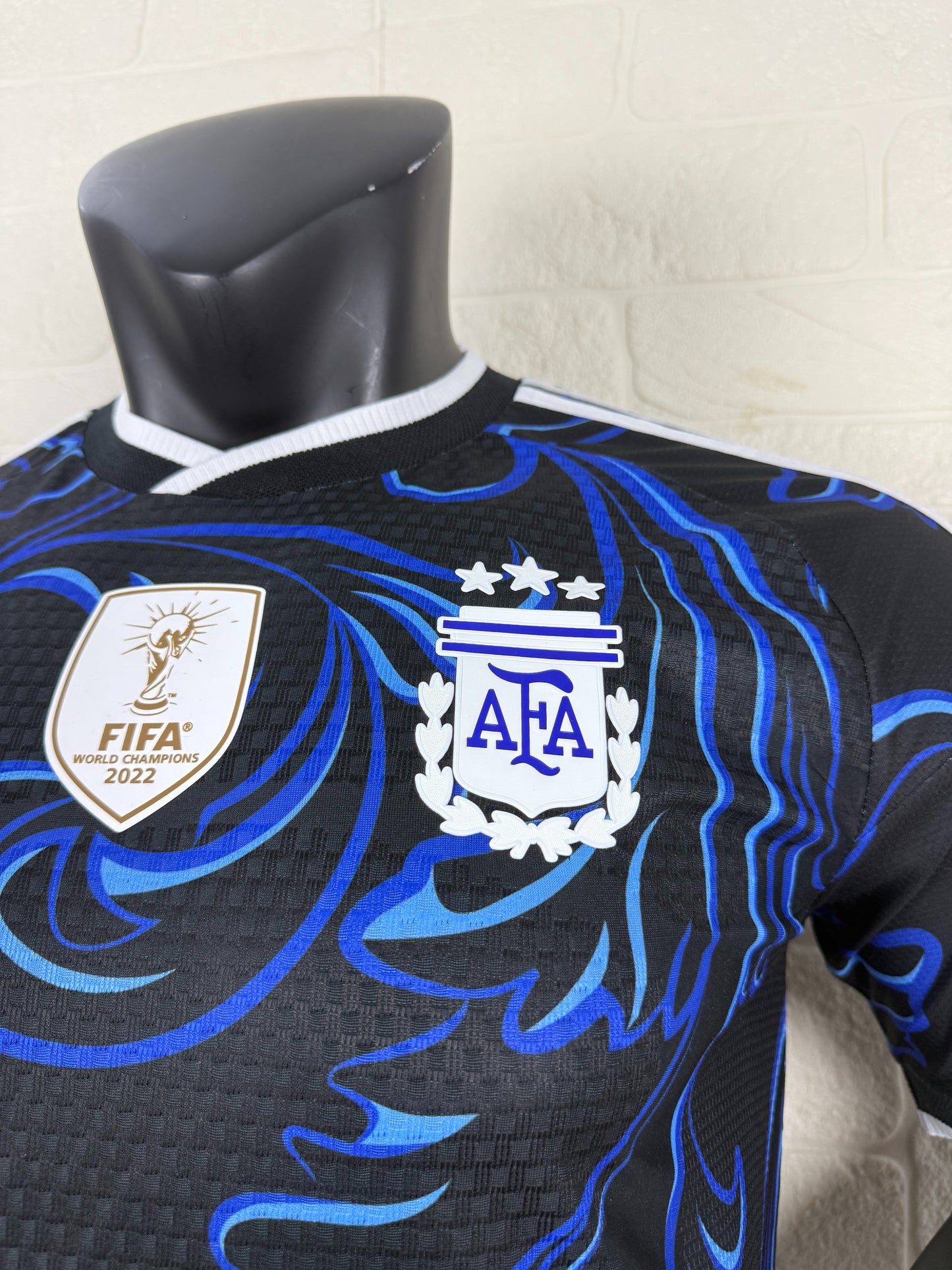 Argentina Away Player Jersey - Short Sleeve