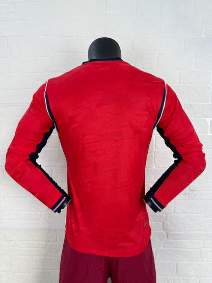 England Away Player Jersey - Long Sleeve