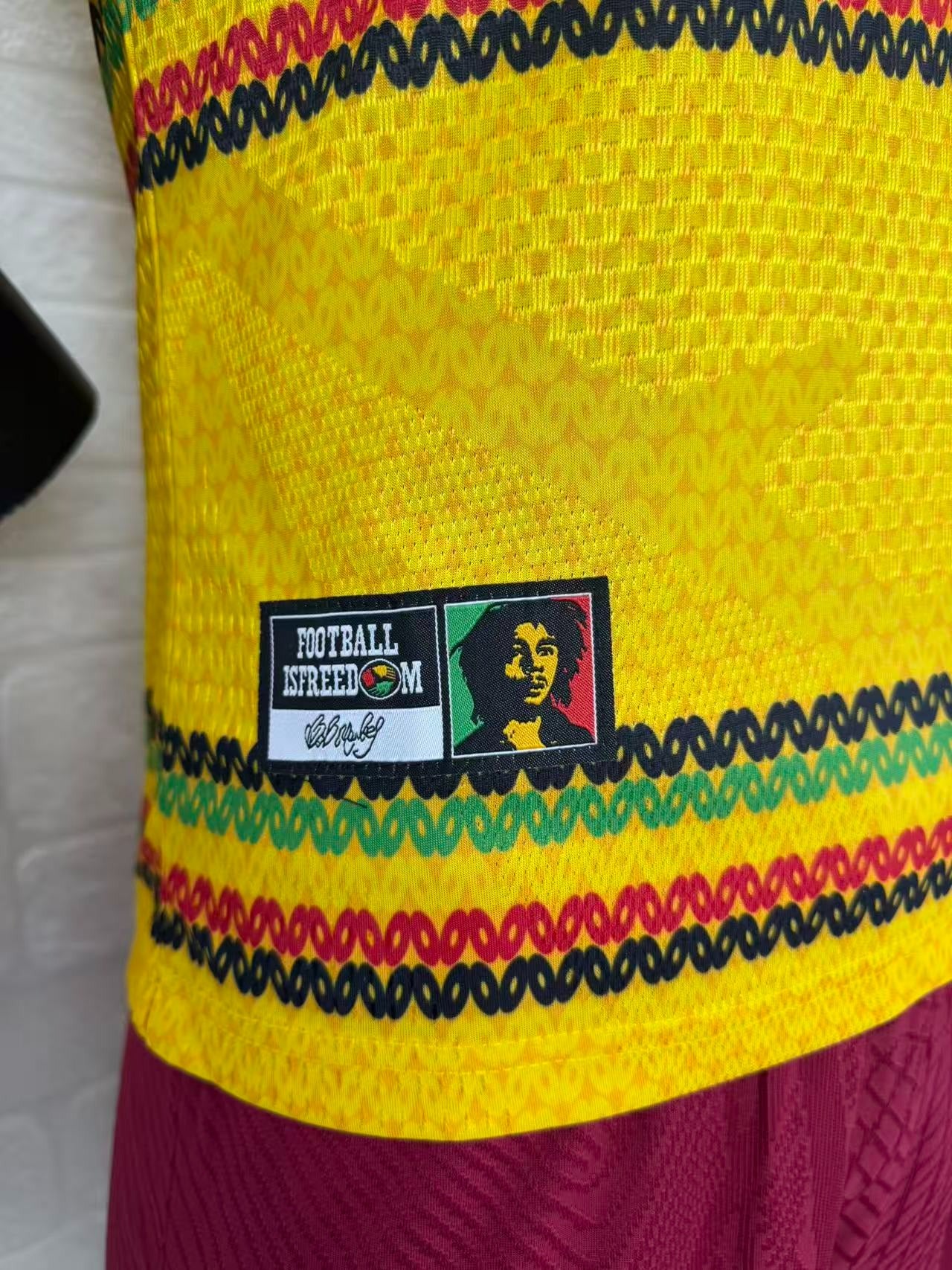Jamaica Home Player Jersey - Short Sleeve