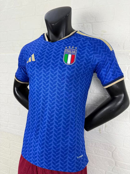 Italy Home Edition Player Jersey - Short Sleeve