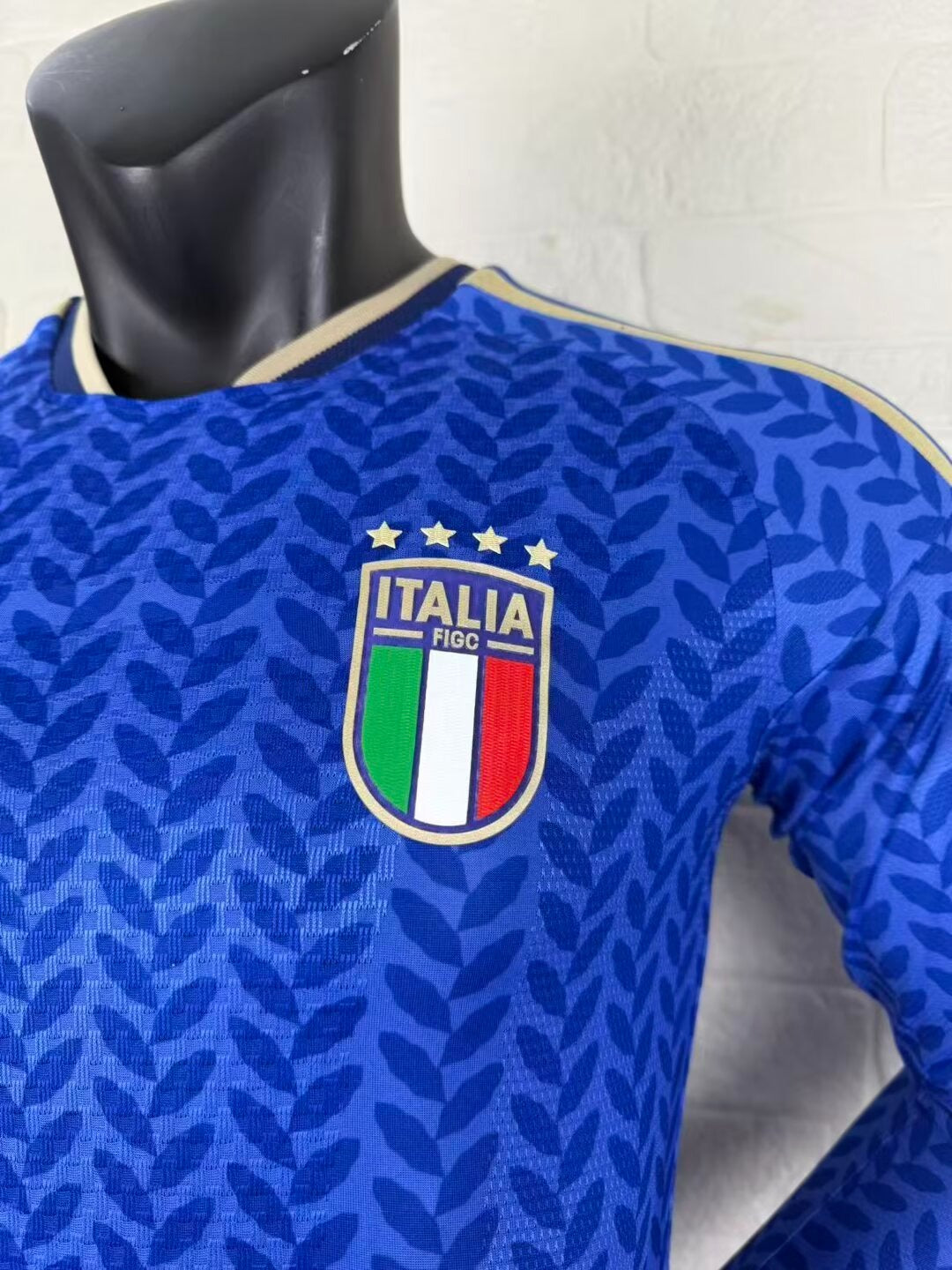 Italy Home Player Jersey - Long Sleeve
