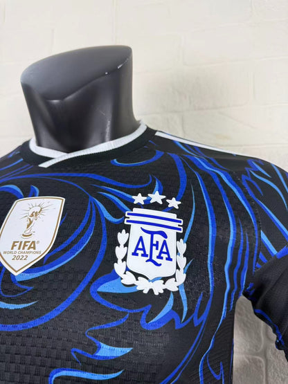 Argentina Away Player Jersey - Long Sleeve