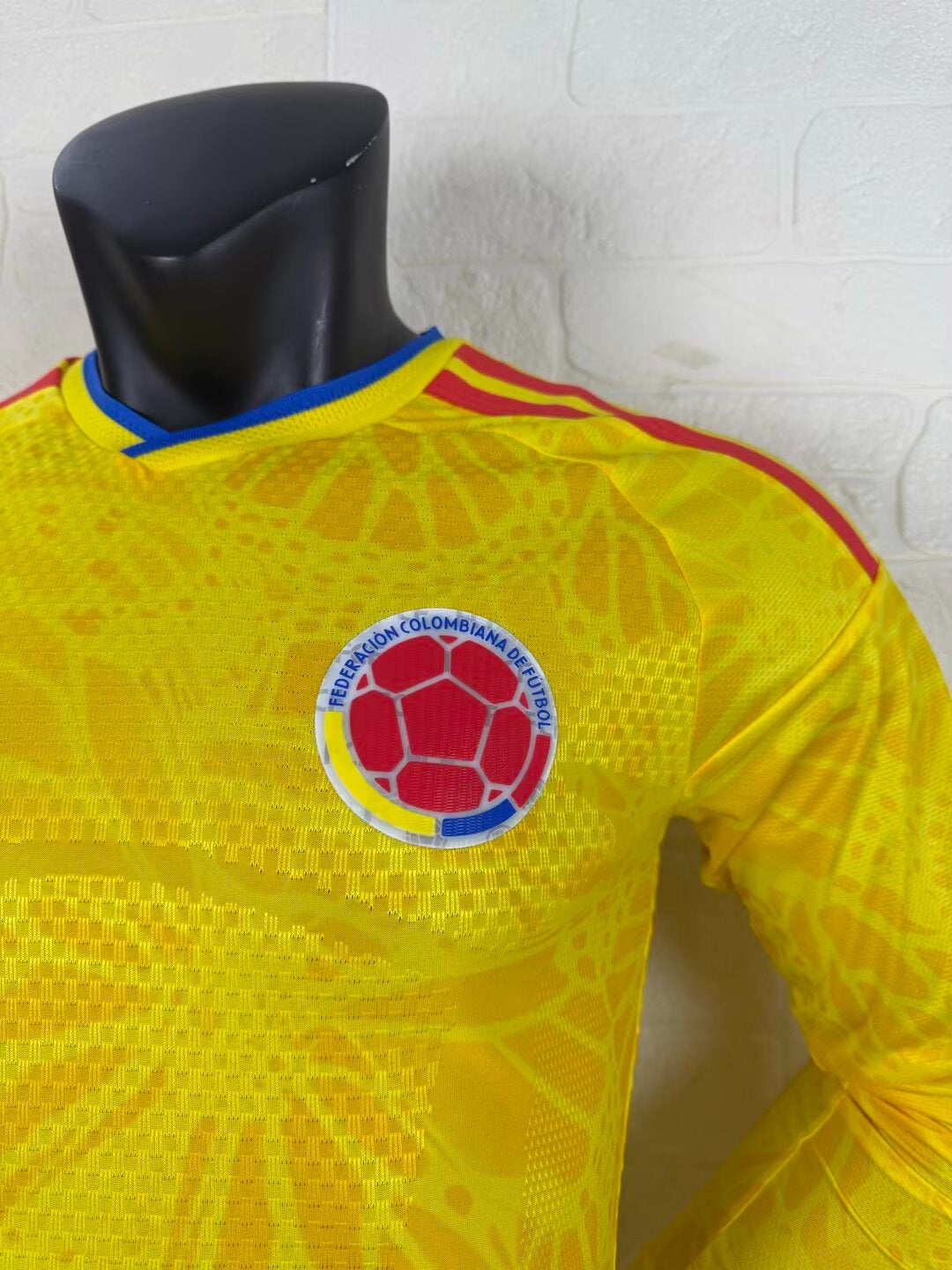 Colombia Home Player Jersey - Long Sleeve