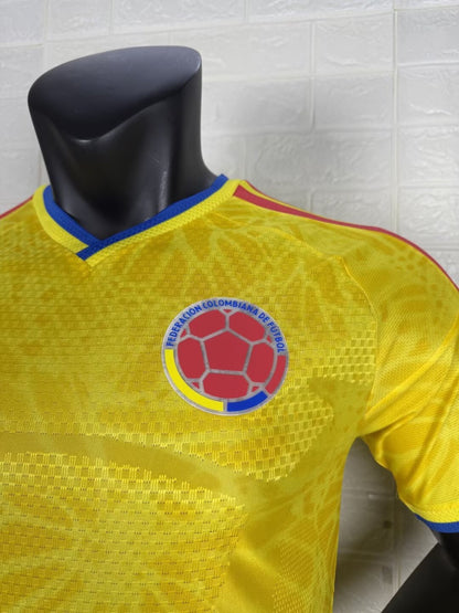Colombia Home Edition Player Jersey - Short Sleeve