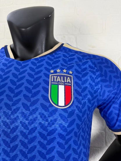 Italy Home Edition Player Jersey - Short Sleeve