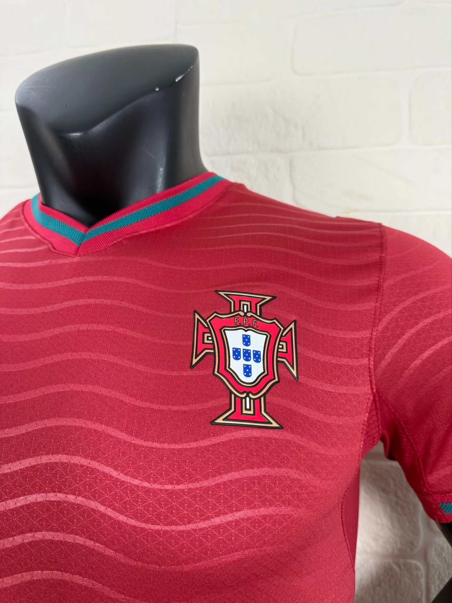 Portugal Home Player Jersey - Short Sleeve