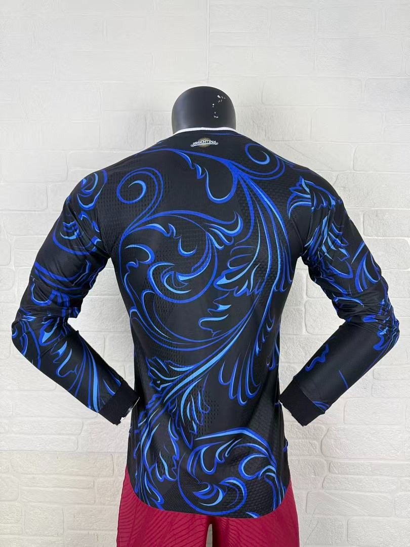 Argentina Away Player Jersey - Long Sleeve