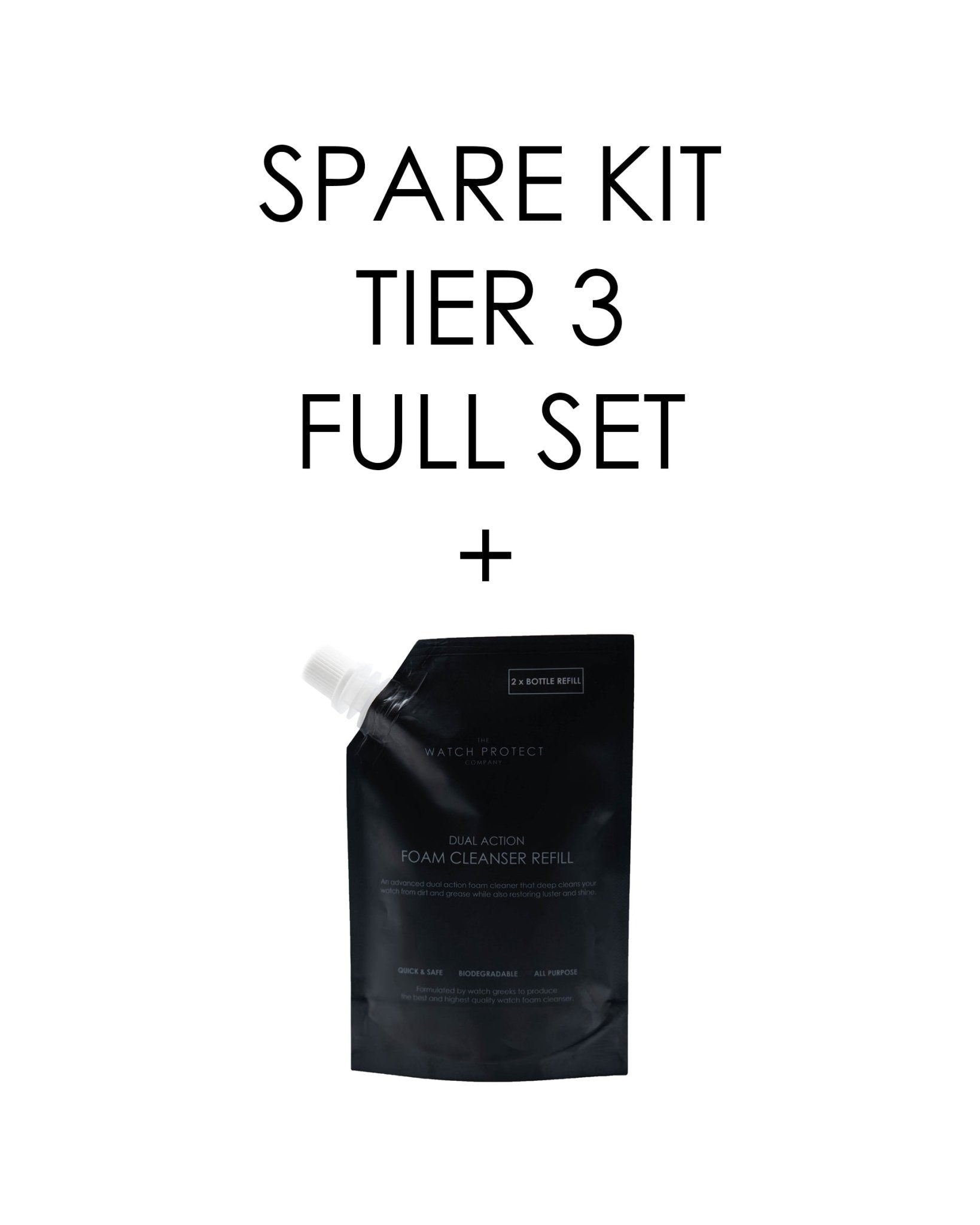 Tier 3 Spare Kit + Refill Pouch