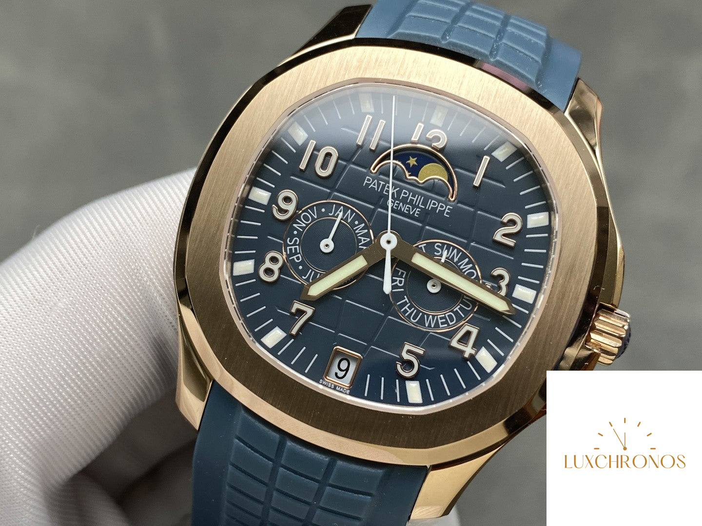 Patek Philippe Aquanaut series launches its first convenient and practical complex function wristwatch 5261R-39.9MM
